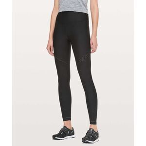 LULULEMON X‎ SOULCYCLE Zoned In Tight Legging Black Sz 6